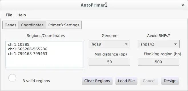 Download web tool or web app Auto Primer3 Download web tool or web app Auto Primer3