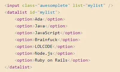 Download web tool or web app Awesomplete Download web tool or web app Awesomplete