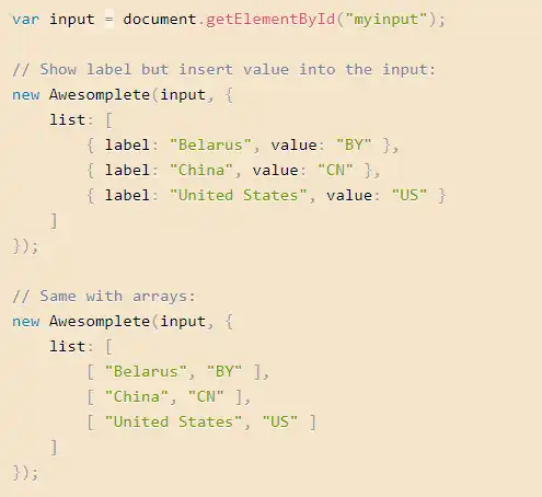 Download web tool or web app Awesomplete Download web tool or web app Awesomplete