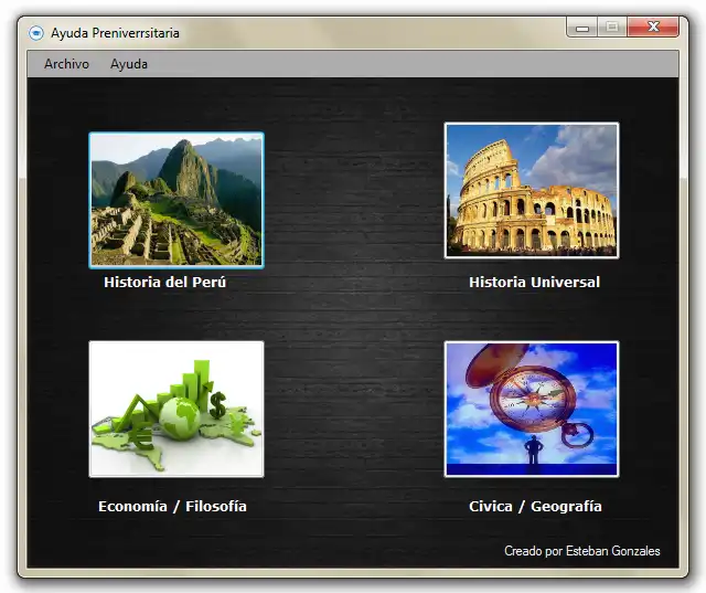 Download web tool or web app Ayuda Preuniversitaria Download web tool or web app Ayuda Preuniversitaria