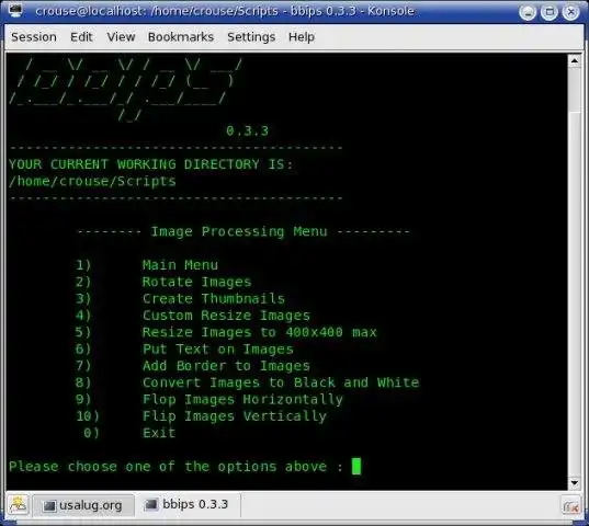 Download web tool or web app Bash Batch Image Processing Scripts Download web tool or web app Bash Batch Image Processing Scripts