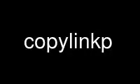 Run copylinkp in OnWorks free hosting provider over Ubuntu Online, Fedora Online, Windows online emulator or MAC OS online emulator Run copylinkp in OnWorks free hosting provider over Ubuntu Online, Fedora Online, Windows online emulator or MAC OS online emulator
