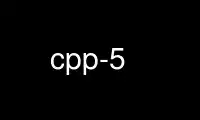 Run cpp-5 in OnWorks free hosting provider over Ubuntu Online, Fedora Online, Windows online emulator or MAC OS online emulator Run cpp-5 in OnWorks free hosting provider over Ubuntu Online, Fedora Online, Windows online emulator or MAC OS online emulator
