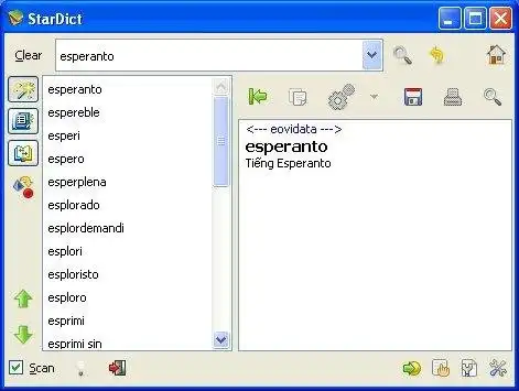 Download web tool or web app Data for Esperanto dictionary Download web tool or web app Data for Esperanto dictionary