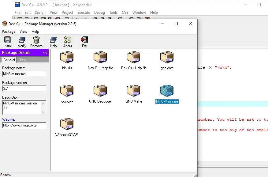 Download web tool or web app Dev-C++ Download web tool or web app Dev-C++