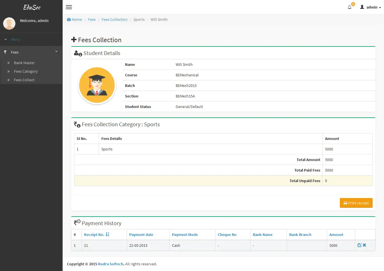 Download web tool or web app EduSec College Management System Download web tool or web app EduSec College Management System
