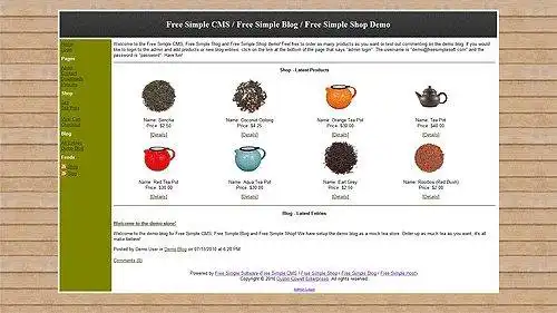 Download web tool or web app Free Simple CMS Download web tool or web app Free Simple CMS