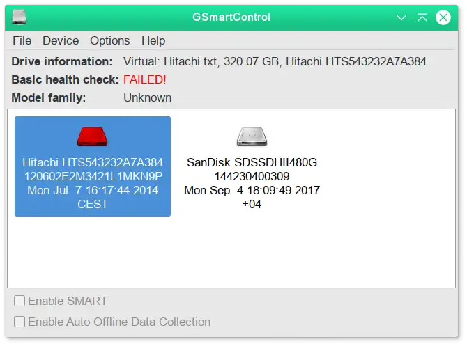 Download web tool or web app GSmartControl Download web tool or web app GSmartControl