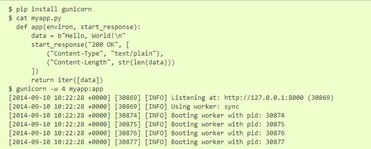 Download web tool or web app Gunicorn Download web tool or web app Gunicorn