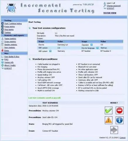 Download web tool or web app Incremental Scenario Testing Tool Download web tool or web app Incremental Scenario Testing Tool