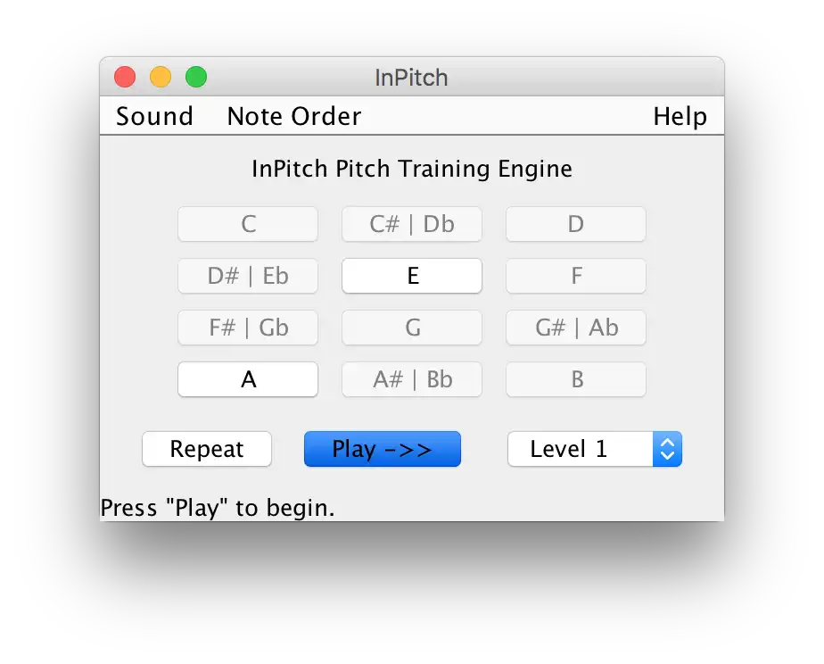 Download web tool or web app InPitch Download web tool or web app InPitch