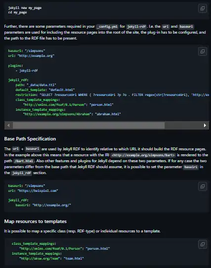 Download web tool or web app Jekyll RDF Download web tool or web app Jekyll RDF