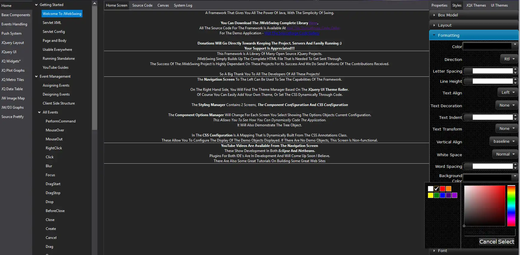 Download web tool or web app JWebSwing Download web tool or web app JWebSwing