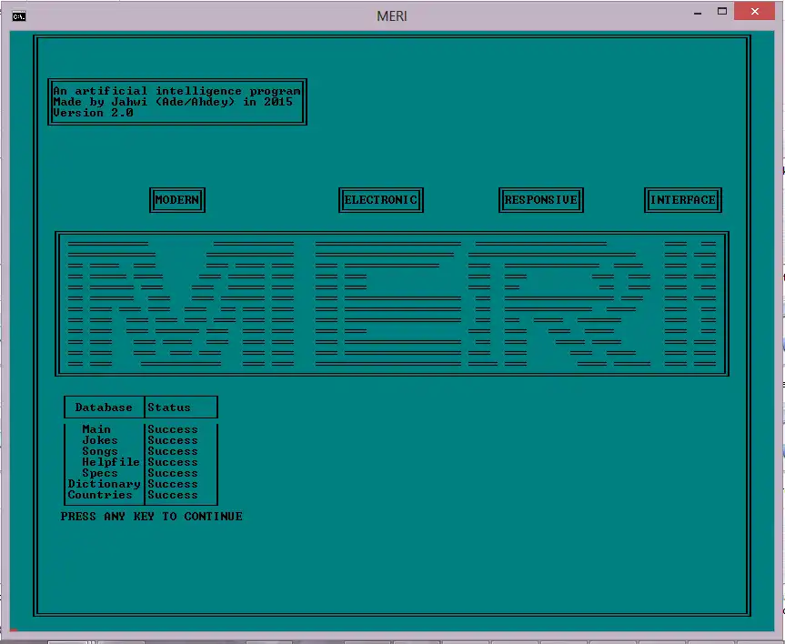Download web tool or web app MERI -Batch File Artificial Intelligence Download web tool or web app MERI -Batch File Artificial Intelligence
