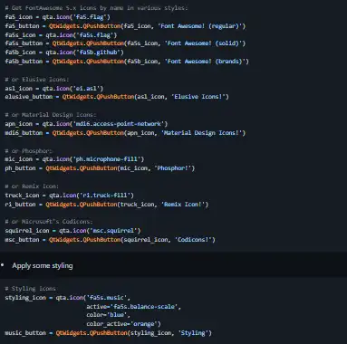 Download web tool or web app QtAwesome Download web tool or web app QtAwesome
