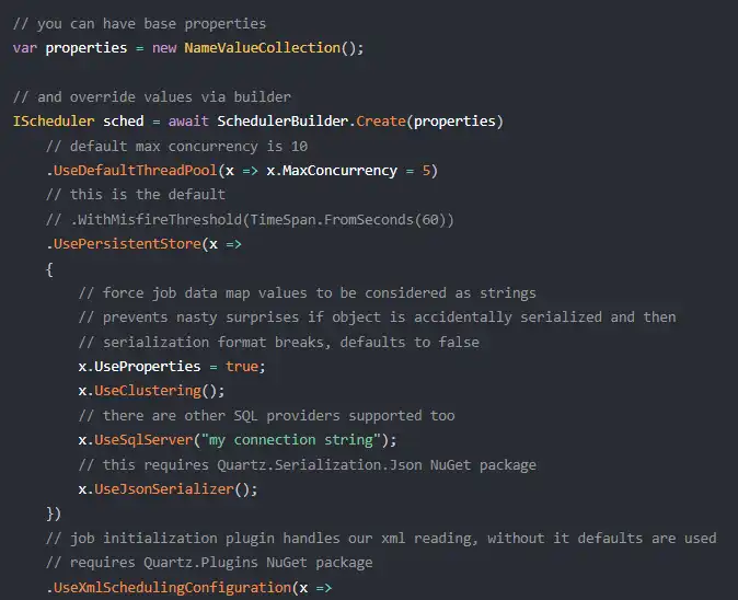 Download web tool or web app Quartz.NET Download web tool or web app Quartz.NET