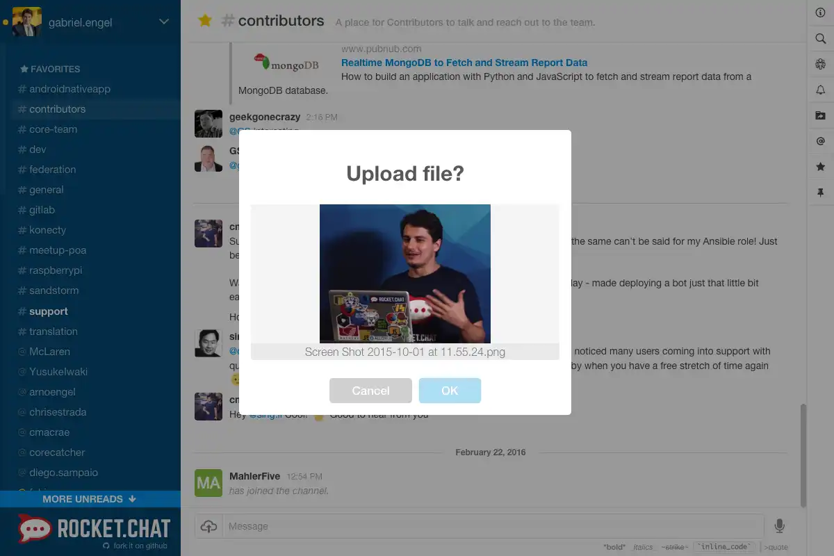 Download web tool or web app Rocket.Chat Desktop Client Download web tool or web app Rocket.Chat Desktop Client