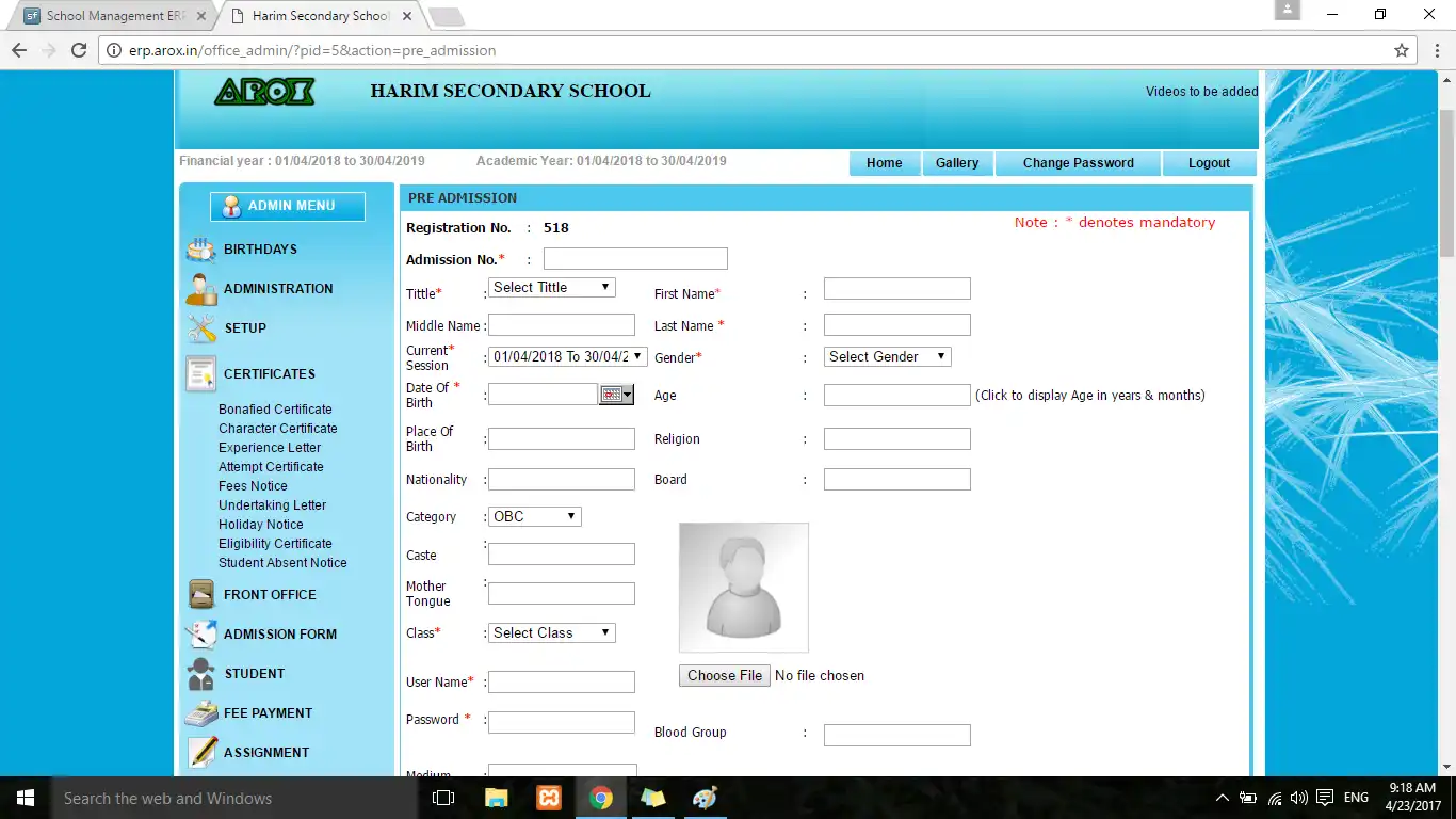 Download web tool or web app School Management System in PHP Download web tool or web app School Management System in PHP