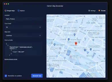 Download web tool or web app Sketch Map Generator 4 Download web tool or web app Sketch Map Generator 4