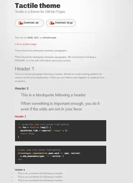 Download web tool or web app The Tactile theme Download web tool or web app The Tactile theme